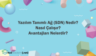 Yazılım Tanımlı Ağ (SDN) Nedir?